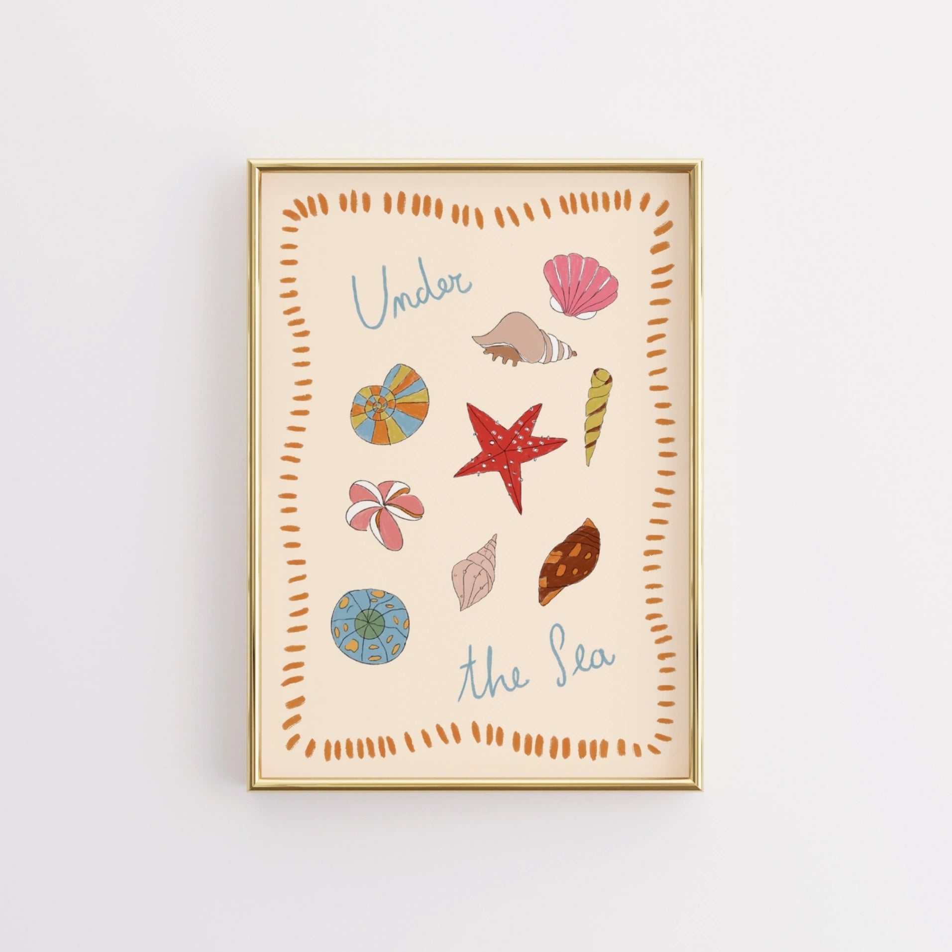 Affiche murale Sous la mer