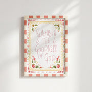 Remember the Goodness of God – Christian Wall Art
