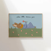 Bunny Room – Poster per bambini