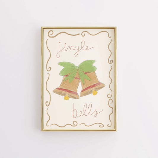 Jingle Bells Christmas Print