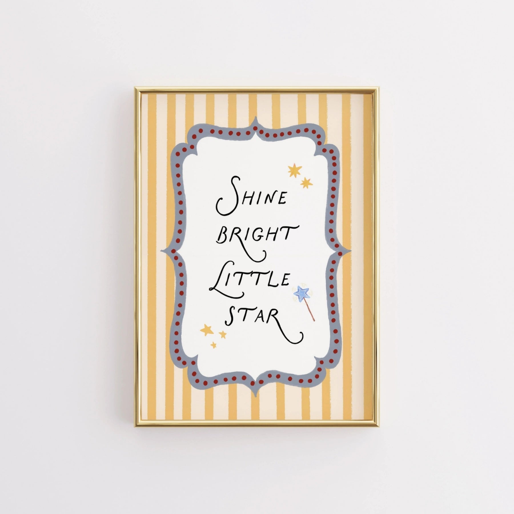 Poster Brilla forte Piccola stella