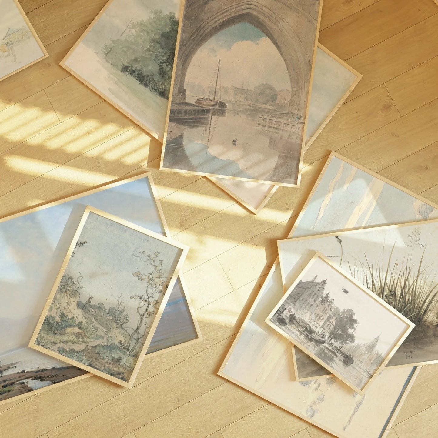 Neutral Summer Vintage Wall Art – 180 Aesthetic Digital Prints