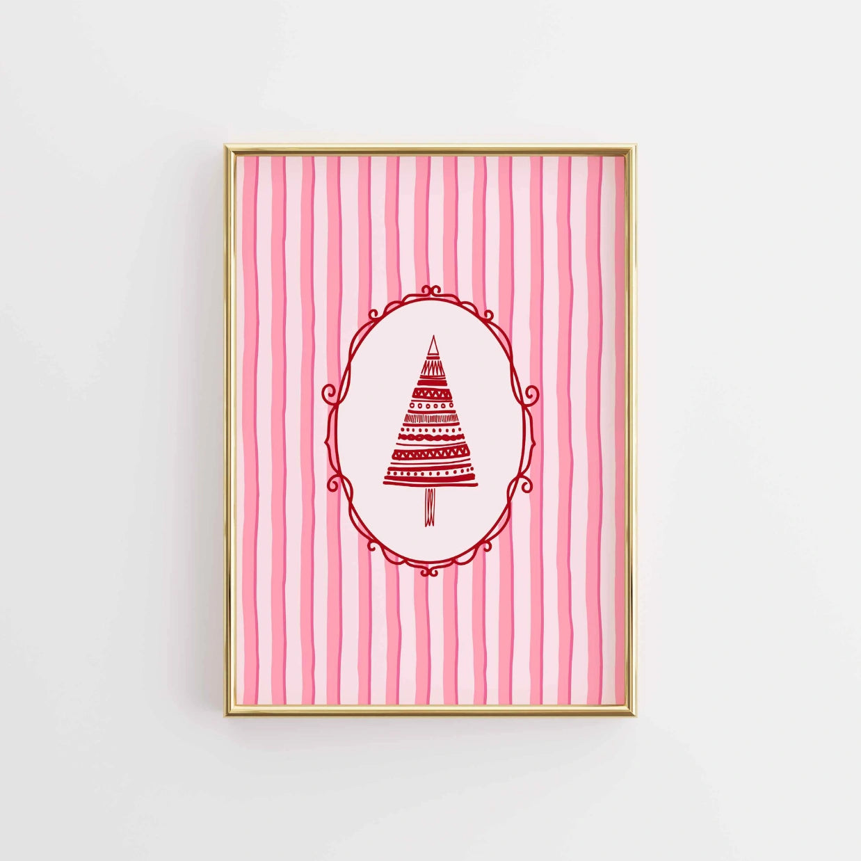 Hand-Drawn Tree Prints