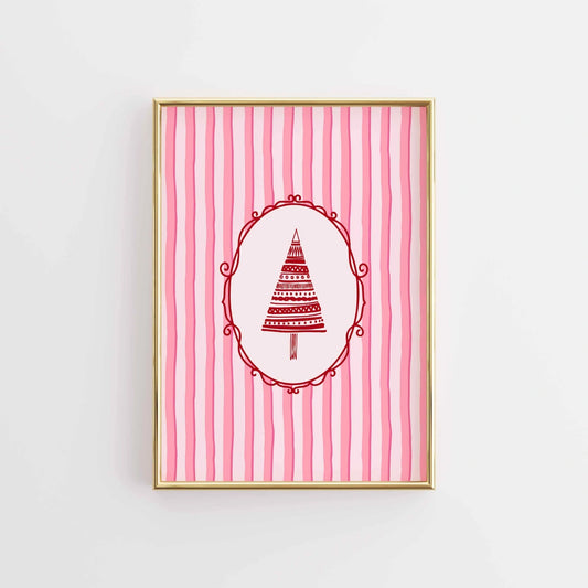 Hand-Drawn Tree Prints