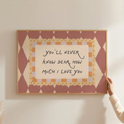 Vintage Typography – Poster per bambini