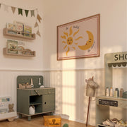 French Sun and Moon – Nursery & kids wall art