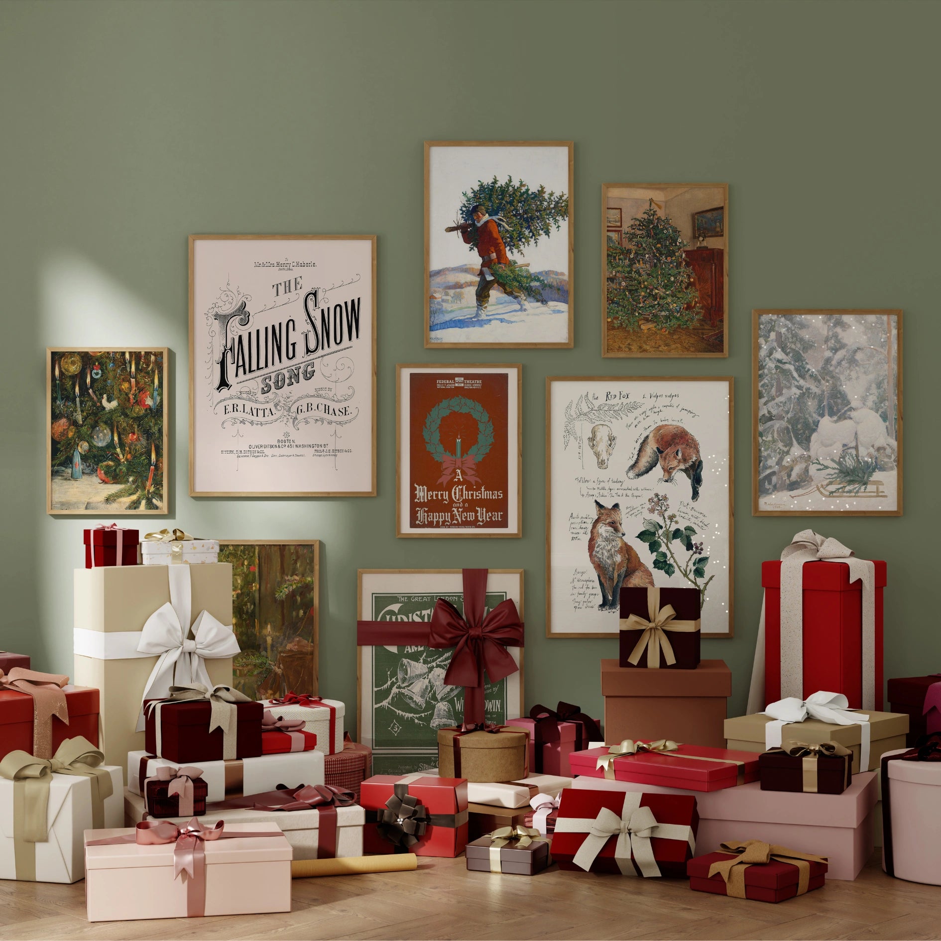 Noël vintage, plus de 690 tirages