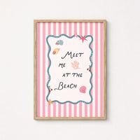 Surf Up Wall Art - Poster colorato con tavola da surf