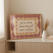 Vintage Typography – Poster per bambini