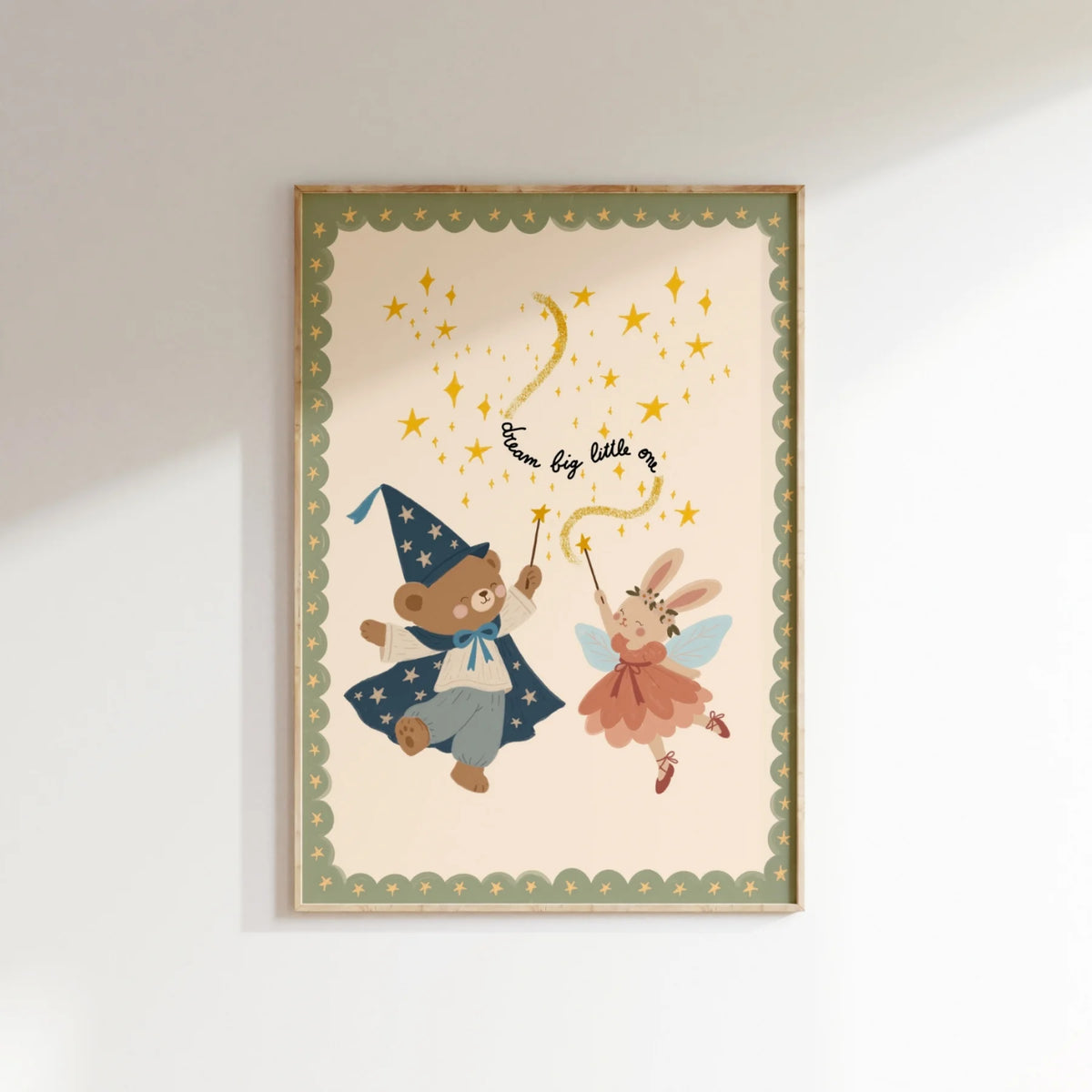Little Wishes, Big Magic – Poster fürs Kinderzimmer