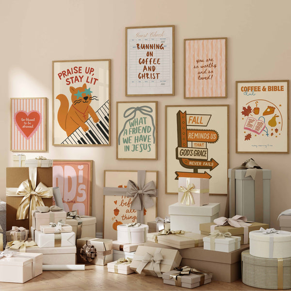 Hand-Drawn Cozy Christian – 100+ Hand-Drawn Digital Prints