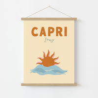 Surf Up Wall Art - Poster colorato con tavola da surf