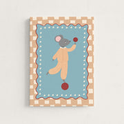 Circus Mouse – Nursery & Kids Canvas Wall Art