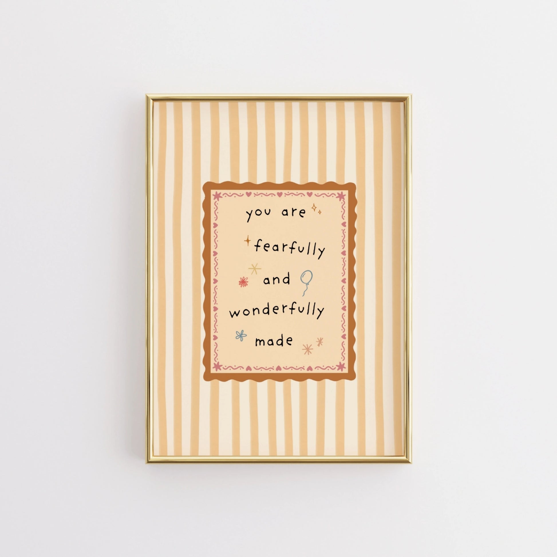 Décoration murale chrétienne pour chambre d'enfant