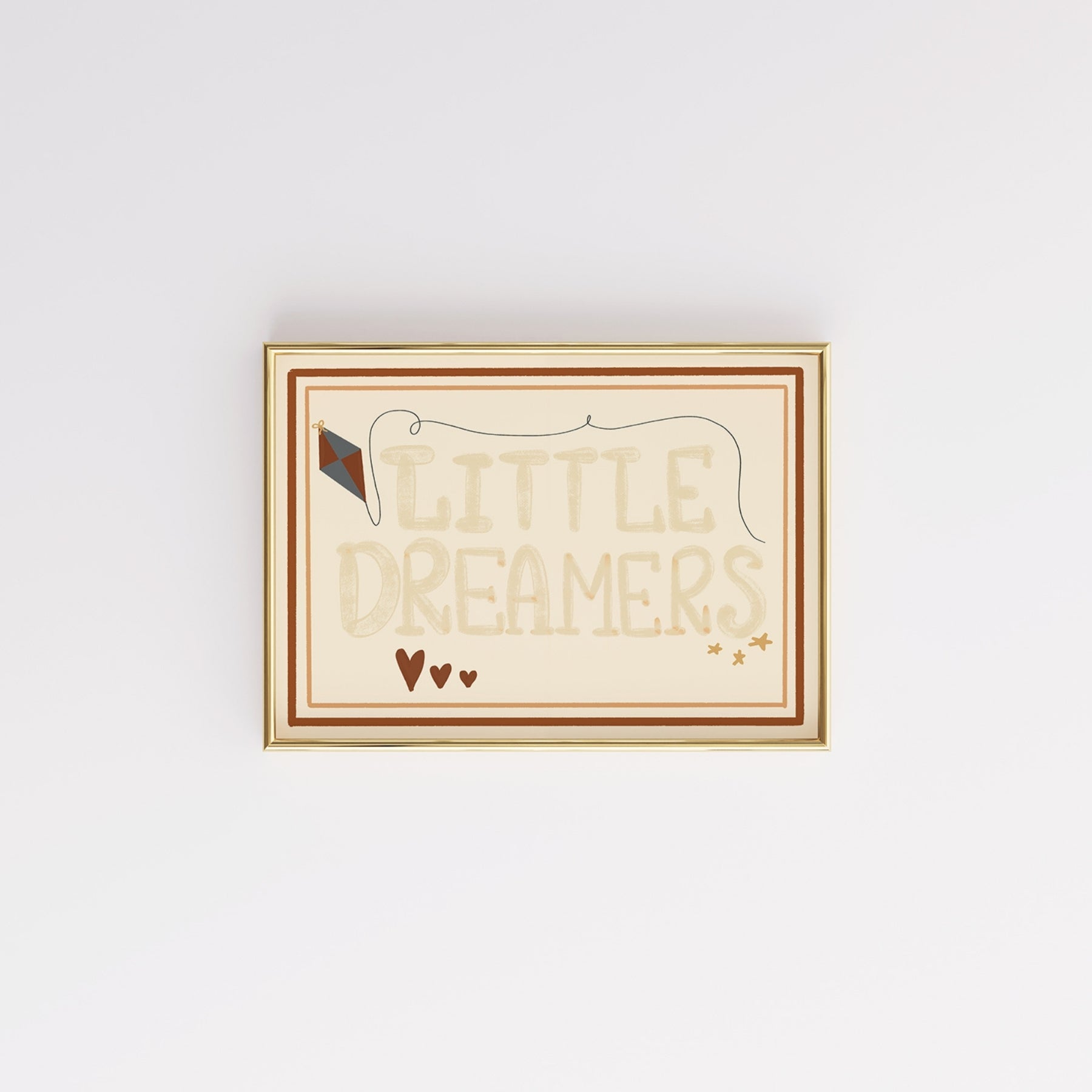 Stampa per la cameretta dei piccoli sognatori