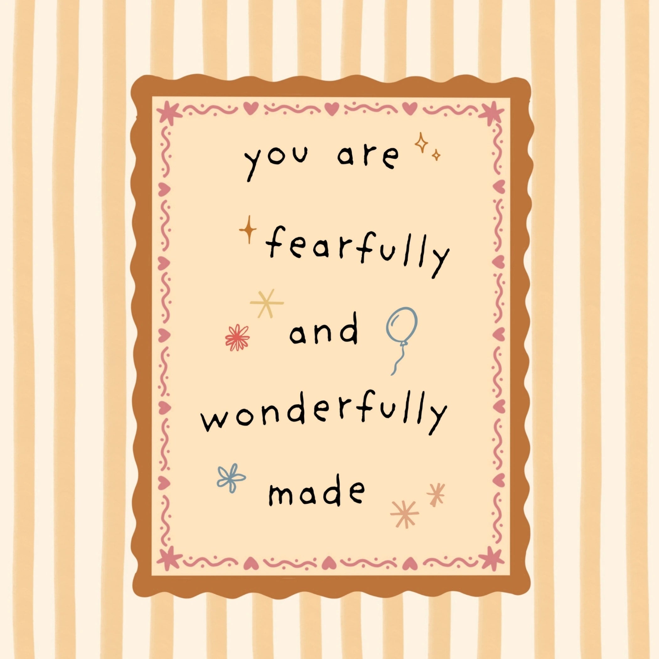 Décoration murale chrétienne pour chambre d'enfant