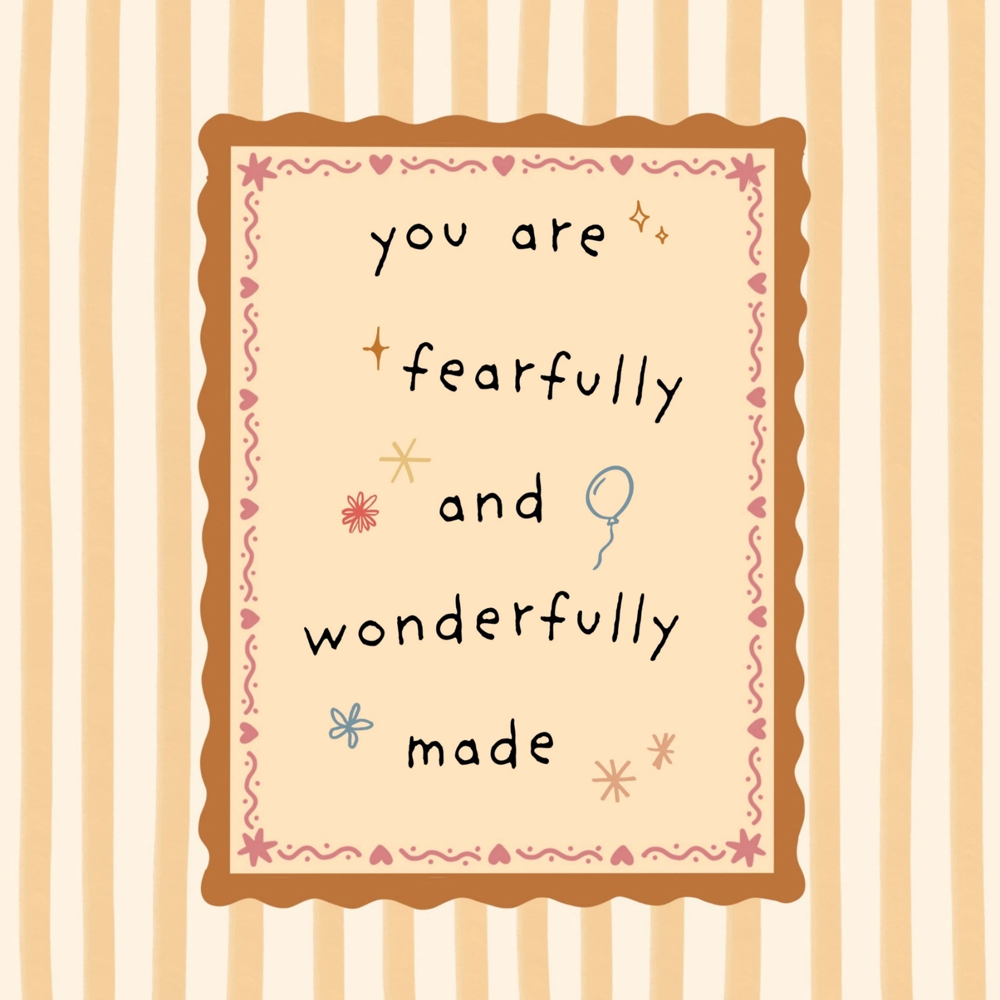 Décoration murale chrétienne pour chambre d'enfant