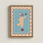 Circus Mouse – Nursery & Kids Canvas Wall Art