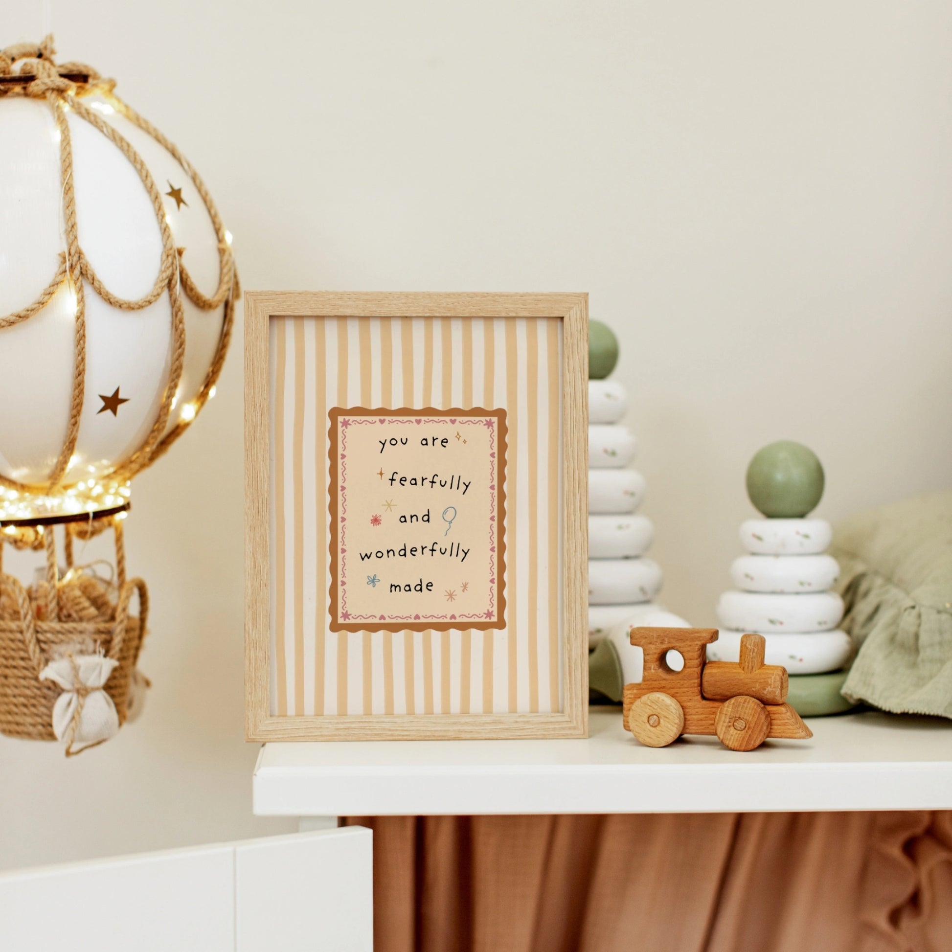 Décoration murale chrétienne pour chambre d'enfant