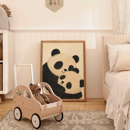 Panda Nursery Print