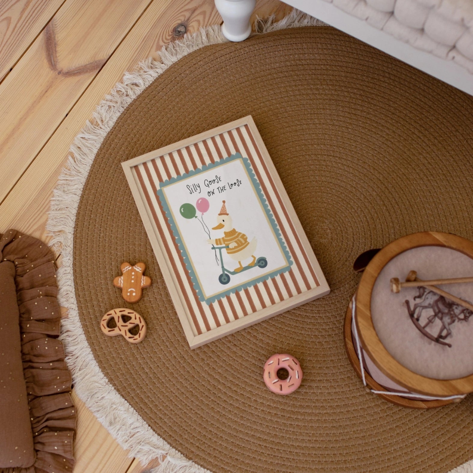 Décoration murale pour chambre d'enfant Silly Goose