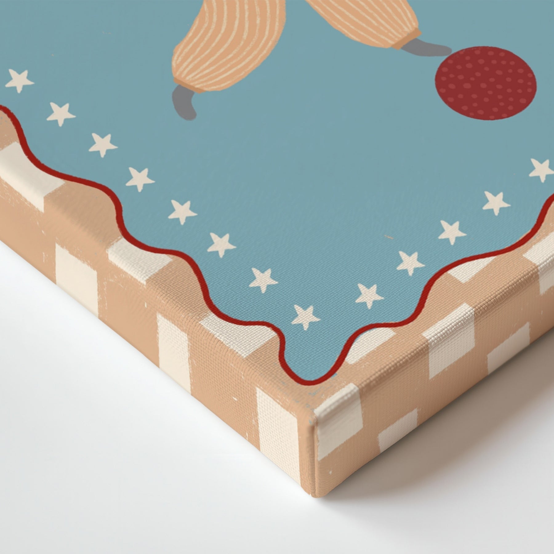 Circus Mouse Nursery Canvas Print