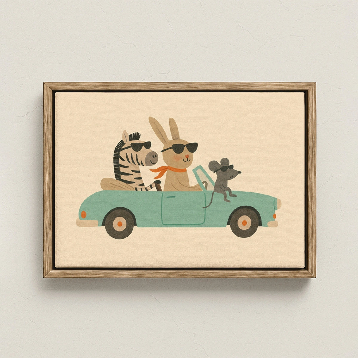 Framed canvas