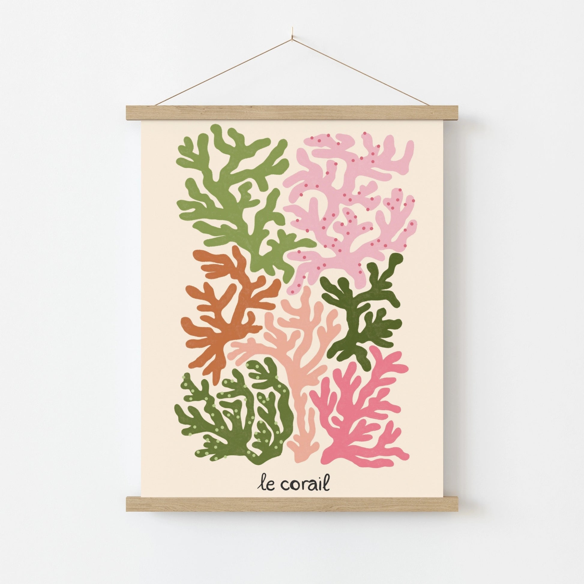 Tropical Seaweed Poster