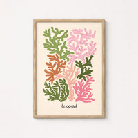 Tropical Seaweed Poster