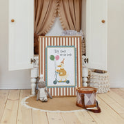 Silly Goose with Balloon – Nursery & Kids Wall Art