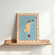 Circus Mouse – Nursery & Kids Canvas Wall Art