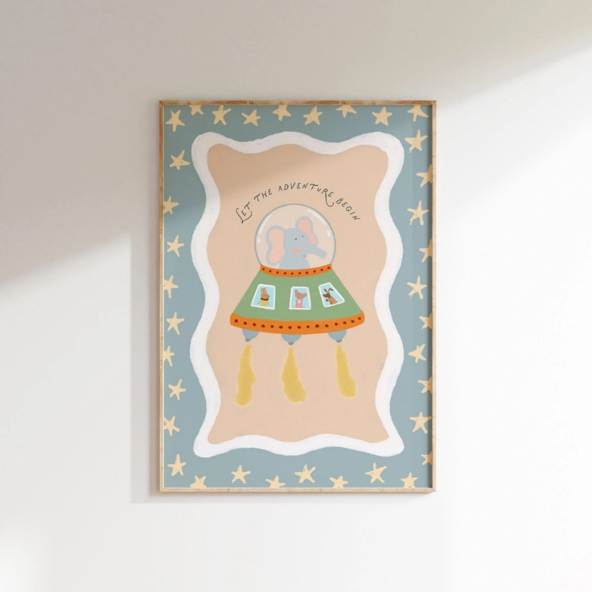Let The Adventure Begin, Space Nursery Decor