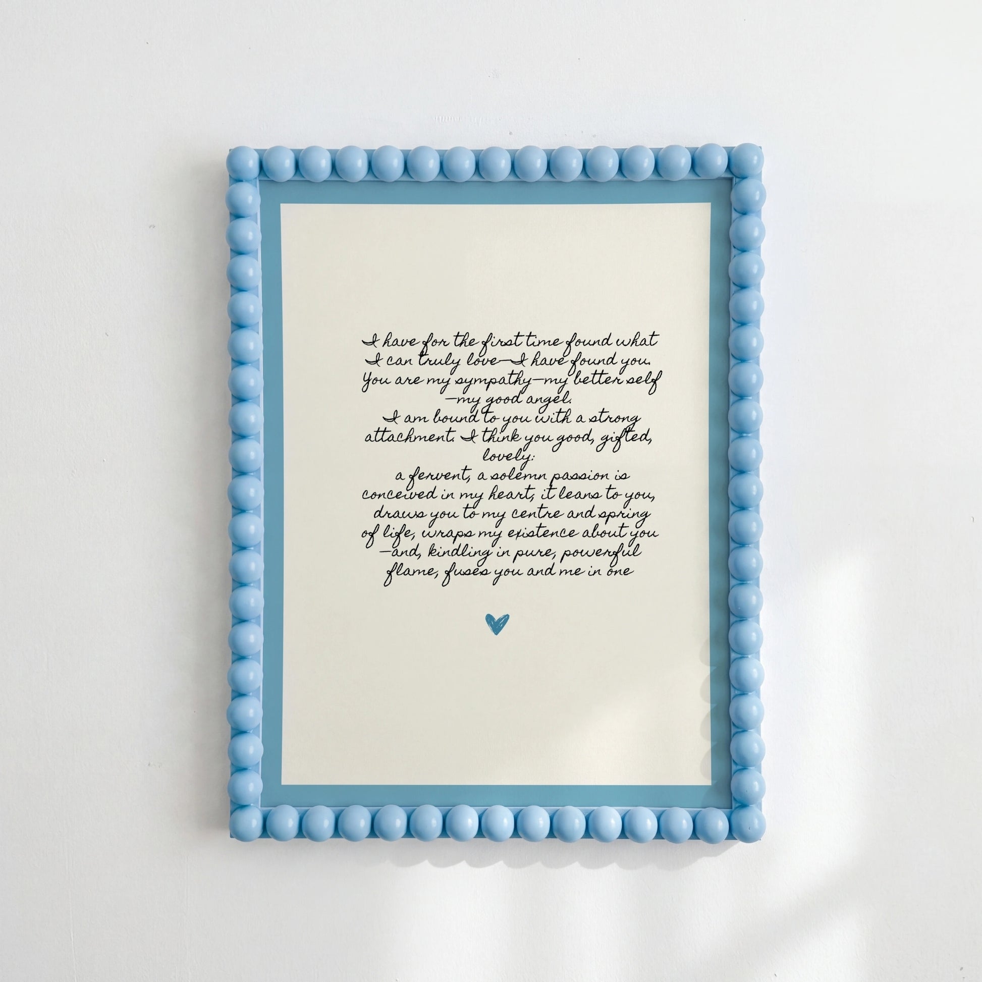 Citation de Jane Eyre – Décoration murale romantique à imprimer