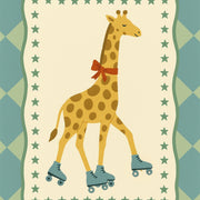 Roller Skating Giraffe – Nursery & kids wall art