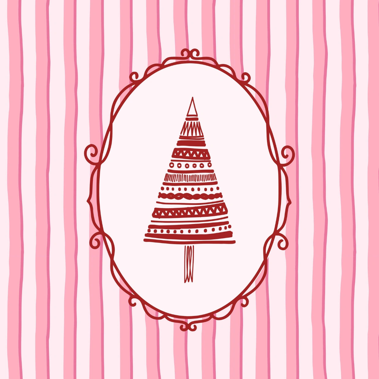 Hand-Drawn Tree Prints