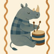 Vintage Jungle – Poster per bambini