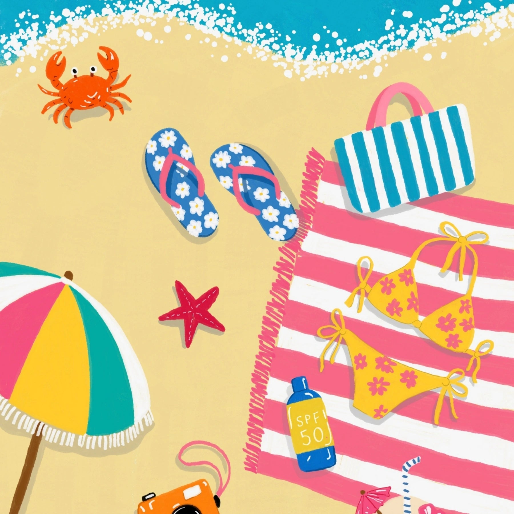 Colorful Summer Print