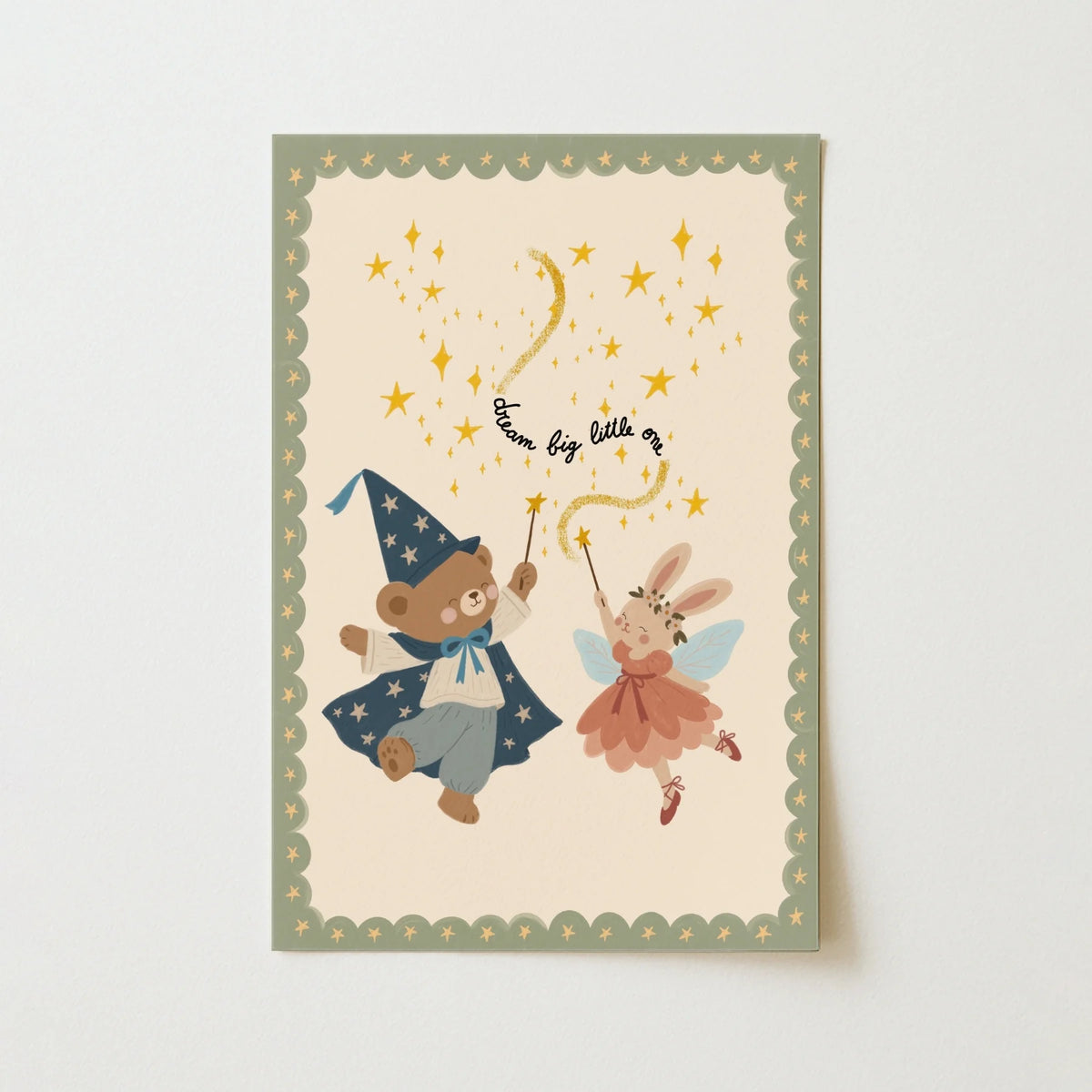 Little Wishes, Big Magic – Poster fürs Kinderzimmer