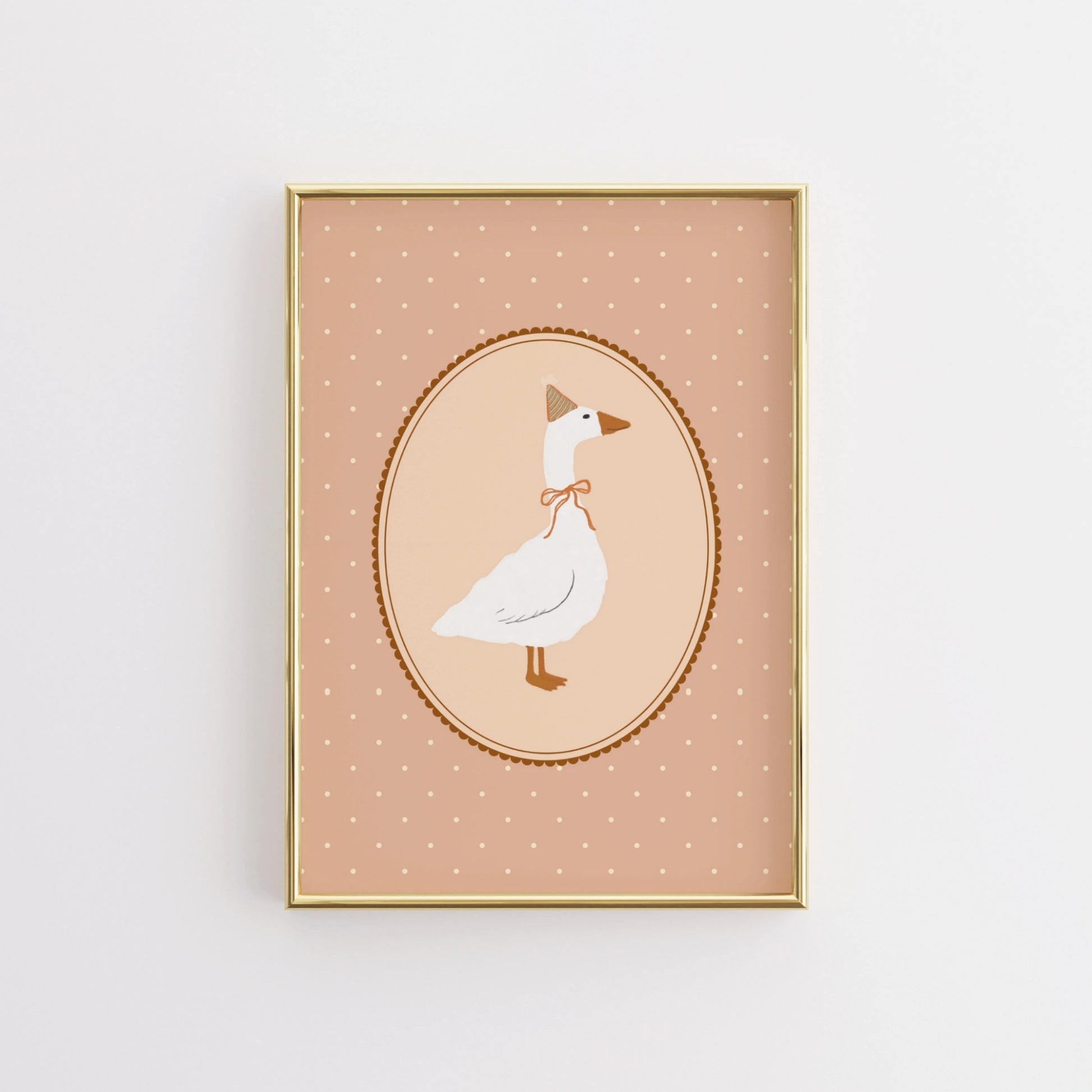 Goose Nursery Print