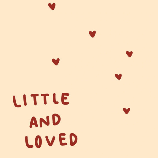 Little and Loved Nursery Print