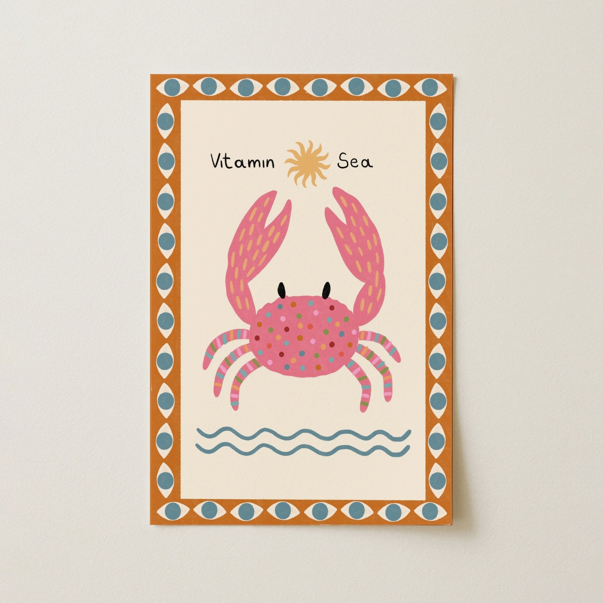 Vitamin Sea Crab Wall Art