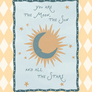 Celestial Moon & Sun – Nursery & kids wall art