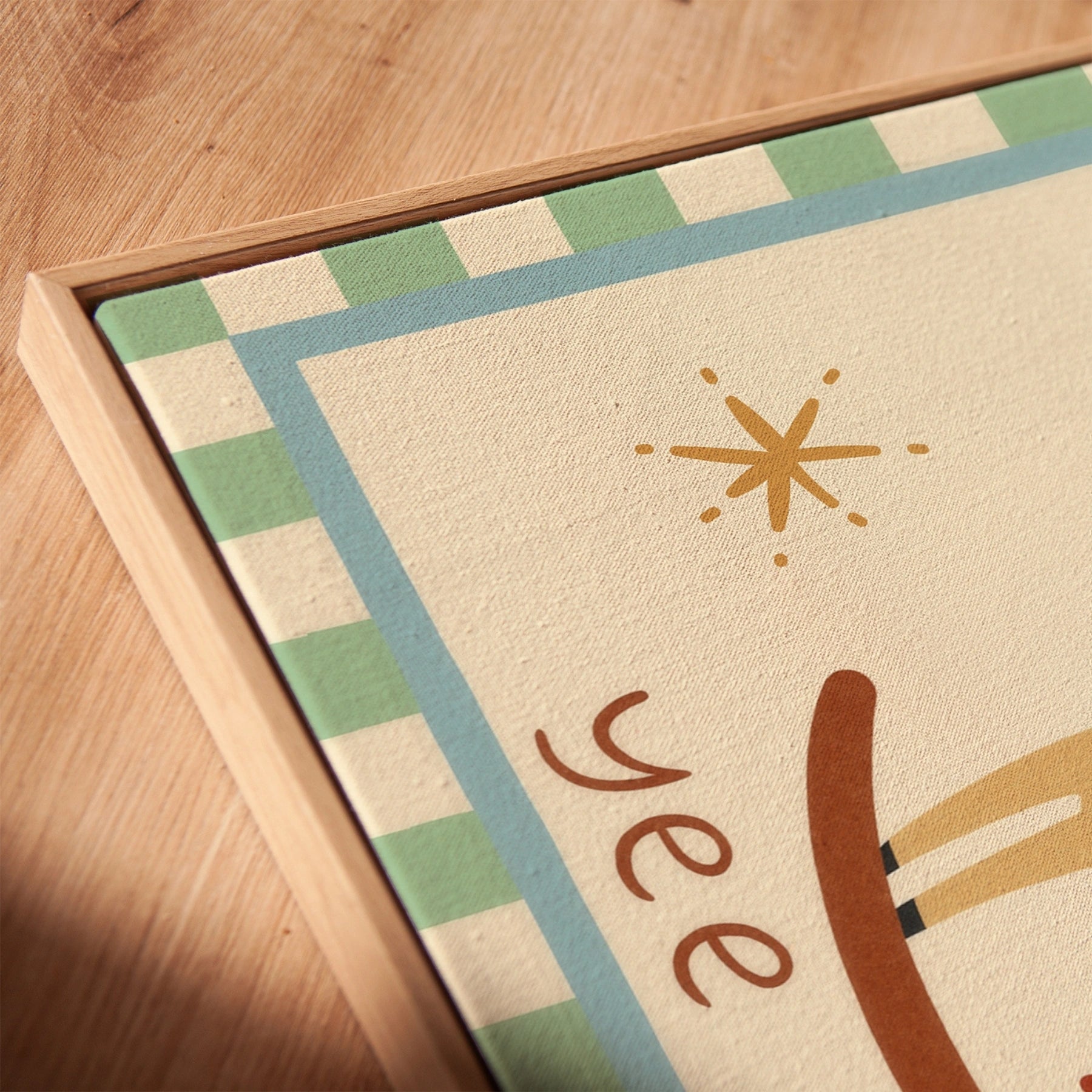 Yee Haw Cowboy Nursery Canvas Print