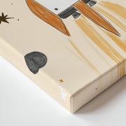 Rocket Ship – Nursery & Kids Canvas Wall Art