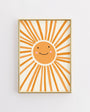 Décoration murale Soleil souriant – Affiche Sunshine Nursery
