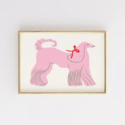 Pink Poodle – Nursery & kids wall art