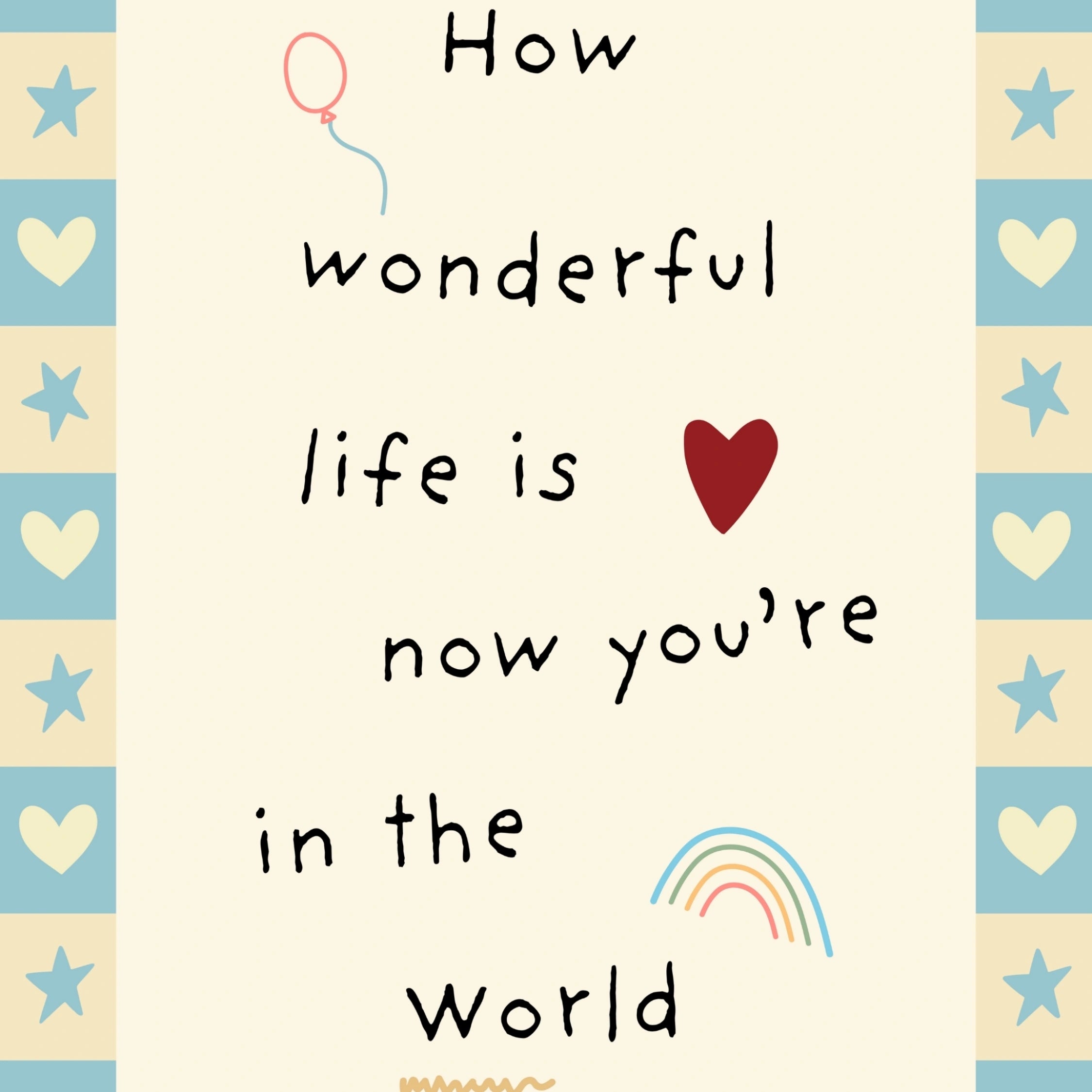 Stampa per cameretta Sweet Folk