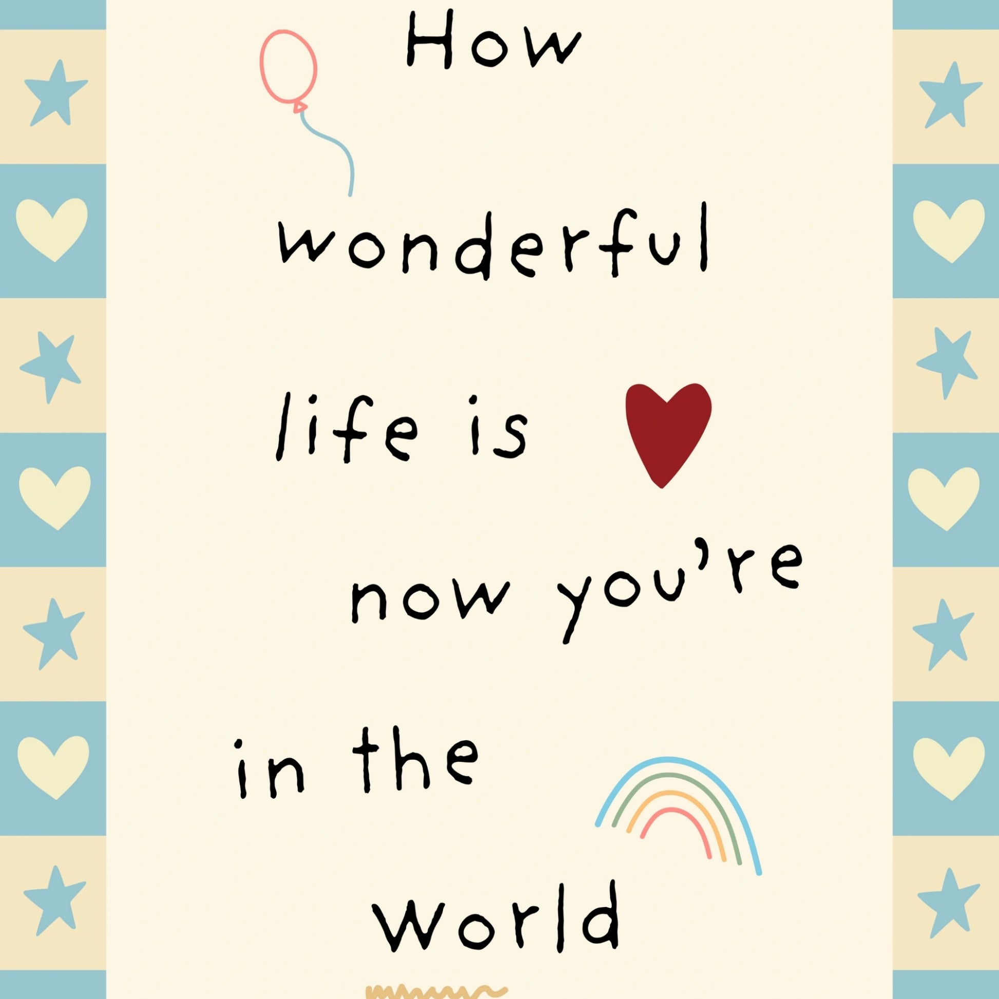 Stampa per cameretta Sweet Folk