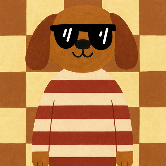 Cool Dog Nursery Wall Art