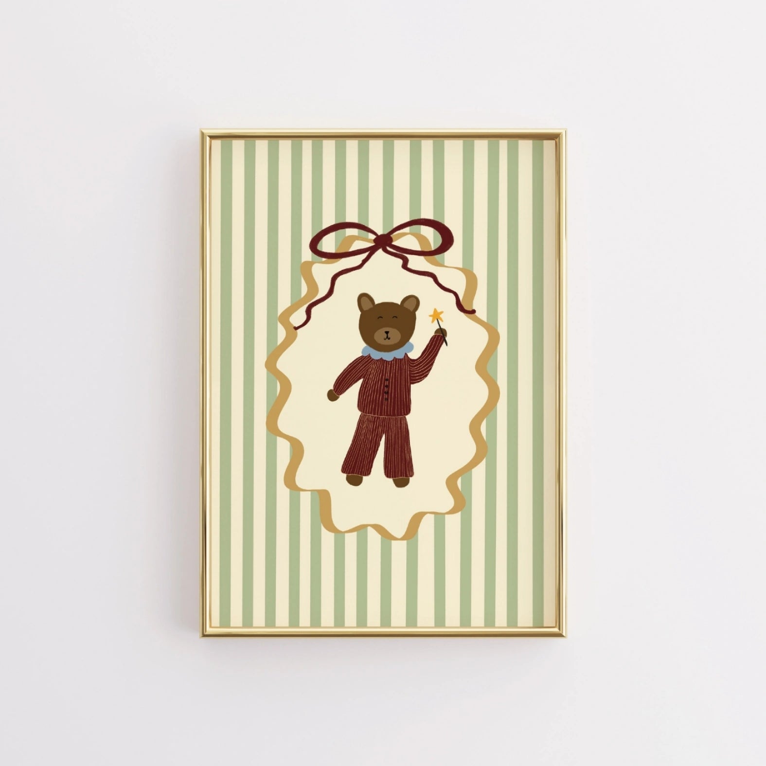 Impression pour chambre d'enfant : chiot et chaton – Décoration murale animalière mignonne pour enfants